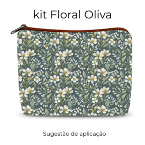 Kit de Estampas Florais Oliva – Arquivo Digital para Sublimação